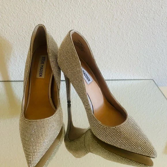 Steve Madden Rhinestones Heels - Picture 6 of 11